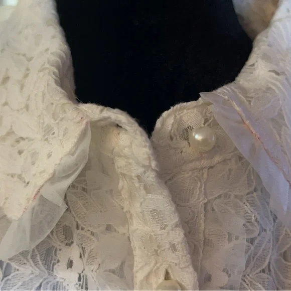 White Lace Dress, Medium size, New with tag - Picture 5 of 12